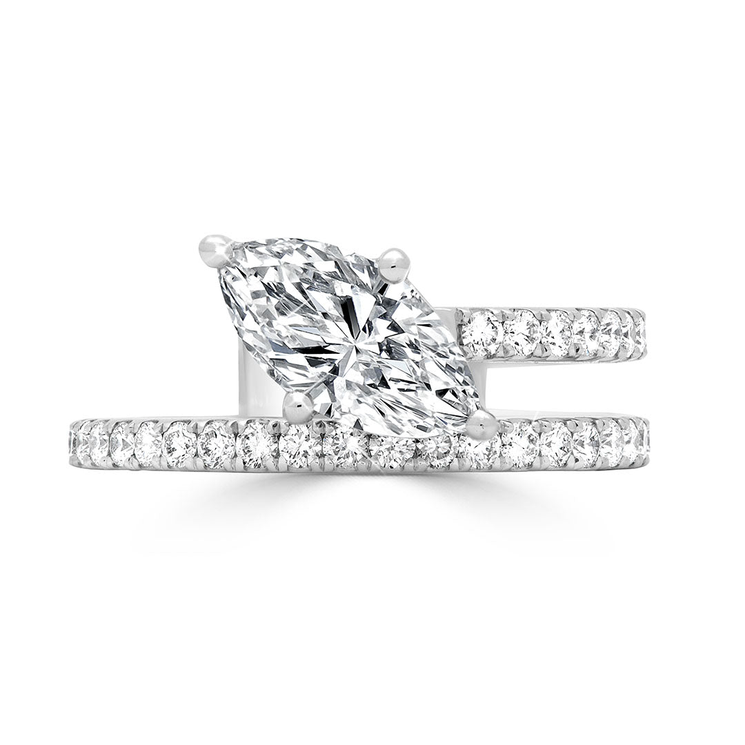 Marquise-Cut-Diamond-Engagement-Ring