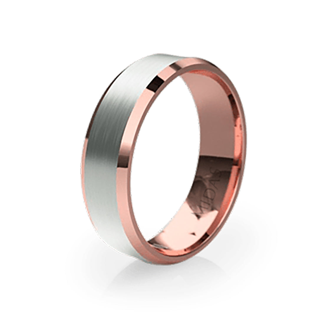 Classic Bevelled Edge Wedding Band