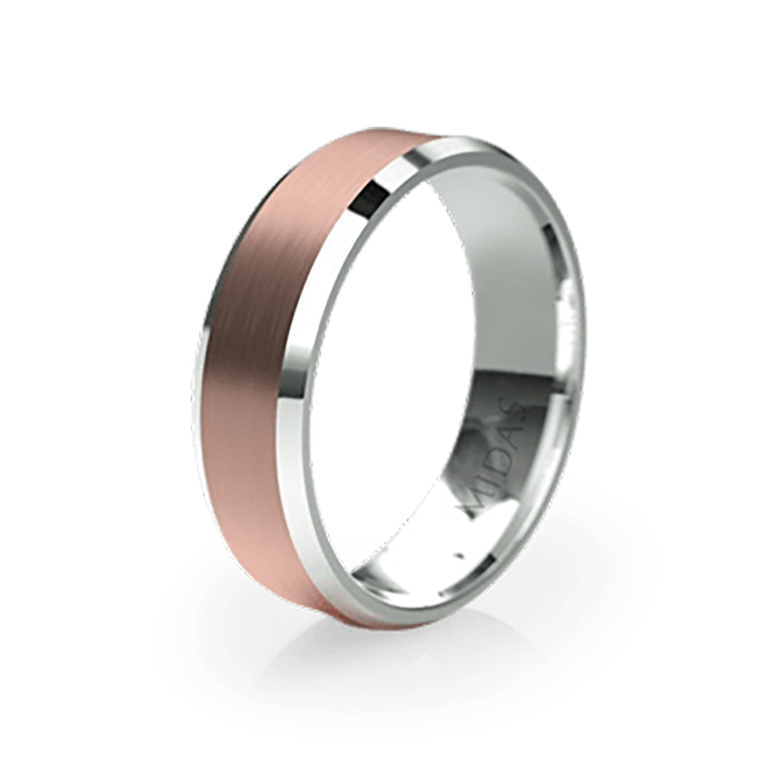 Classic Bevelled Edge Wedding Band