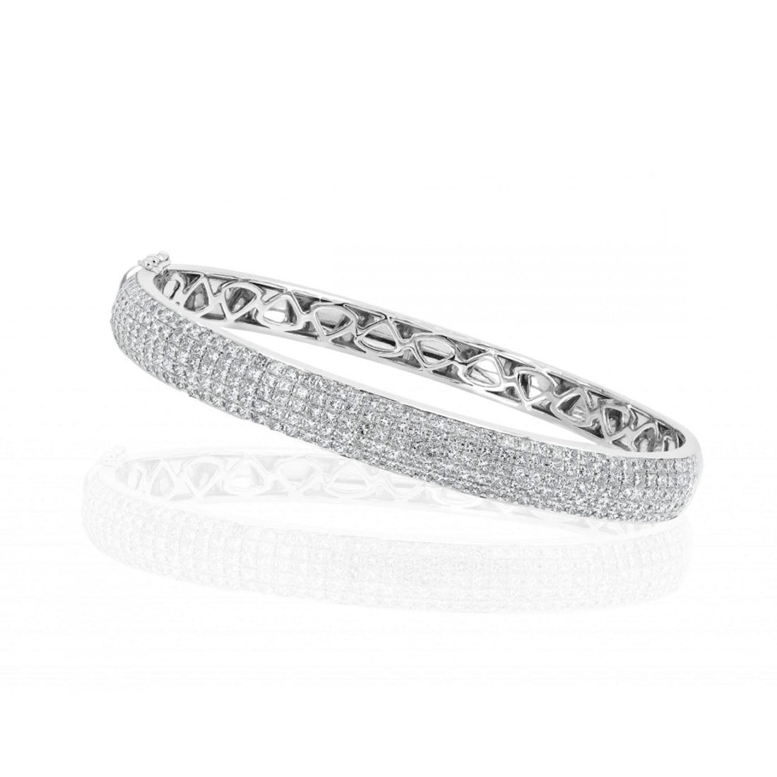 Pavé Set Diamond Bangle