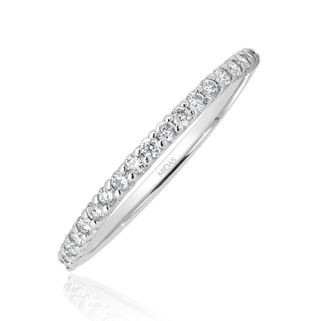 Round Brilliant Cut Diamond Eternity Wedding Band