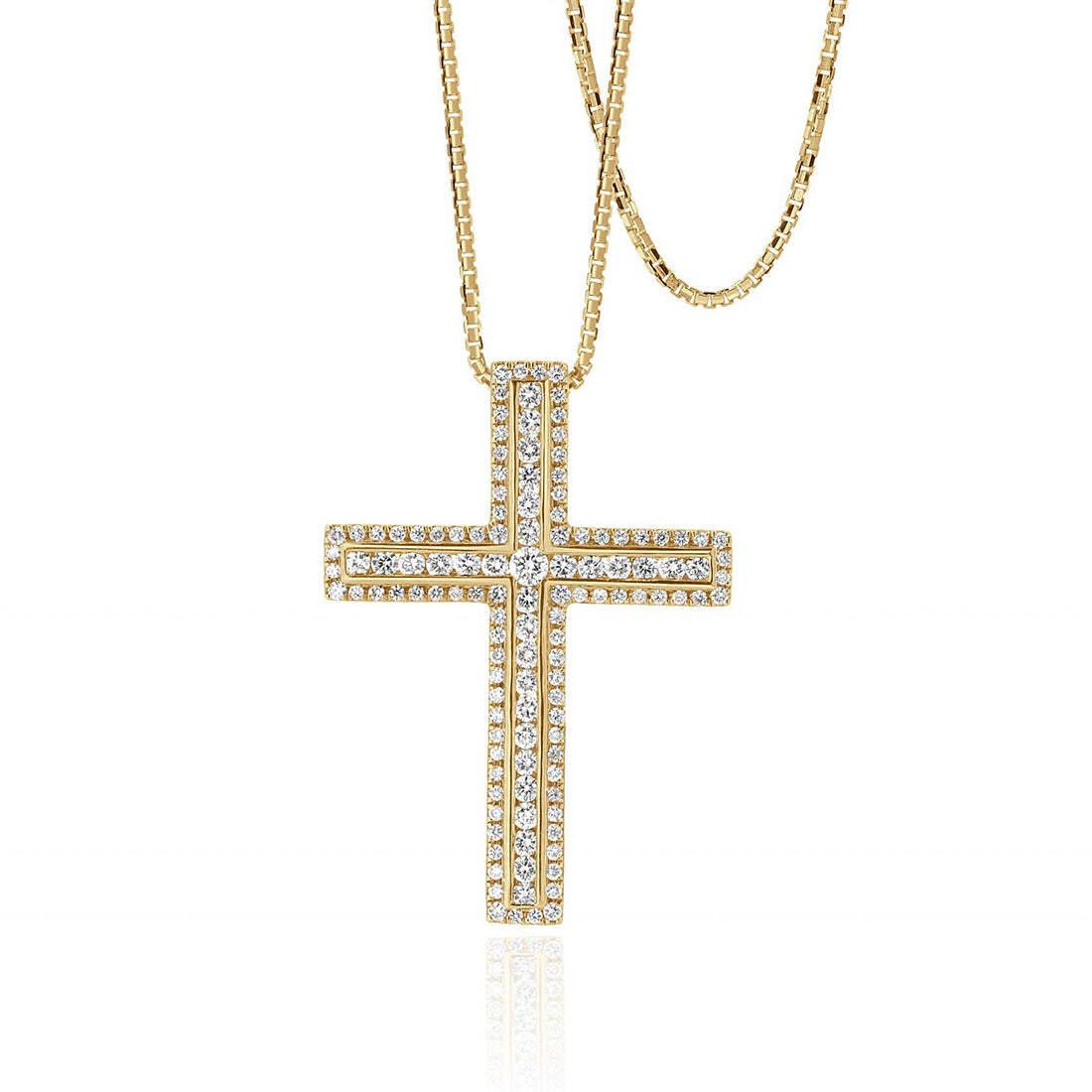 Artisan_Diamond_Cross_Pendant
