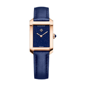 Baume & Mercier Hampton 18K Pink Gold Titanium Quartz Watch