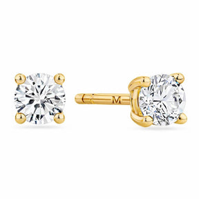 Classic Round Lab Grown Studs