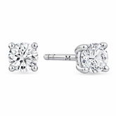Classic Round Lab Grown Studs