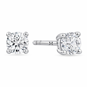 Classic Round Lab Grown Studs