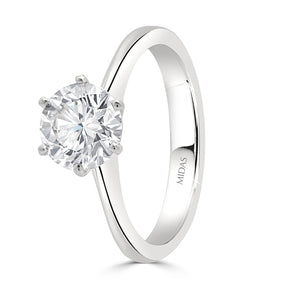 LG Classic Brilliant Cut Engagement Ring