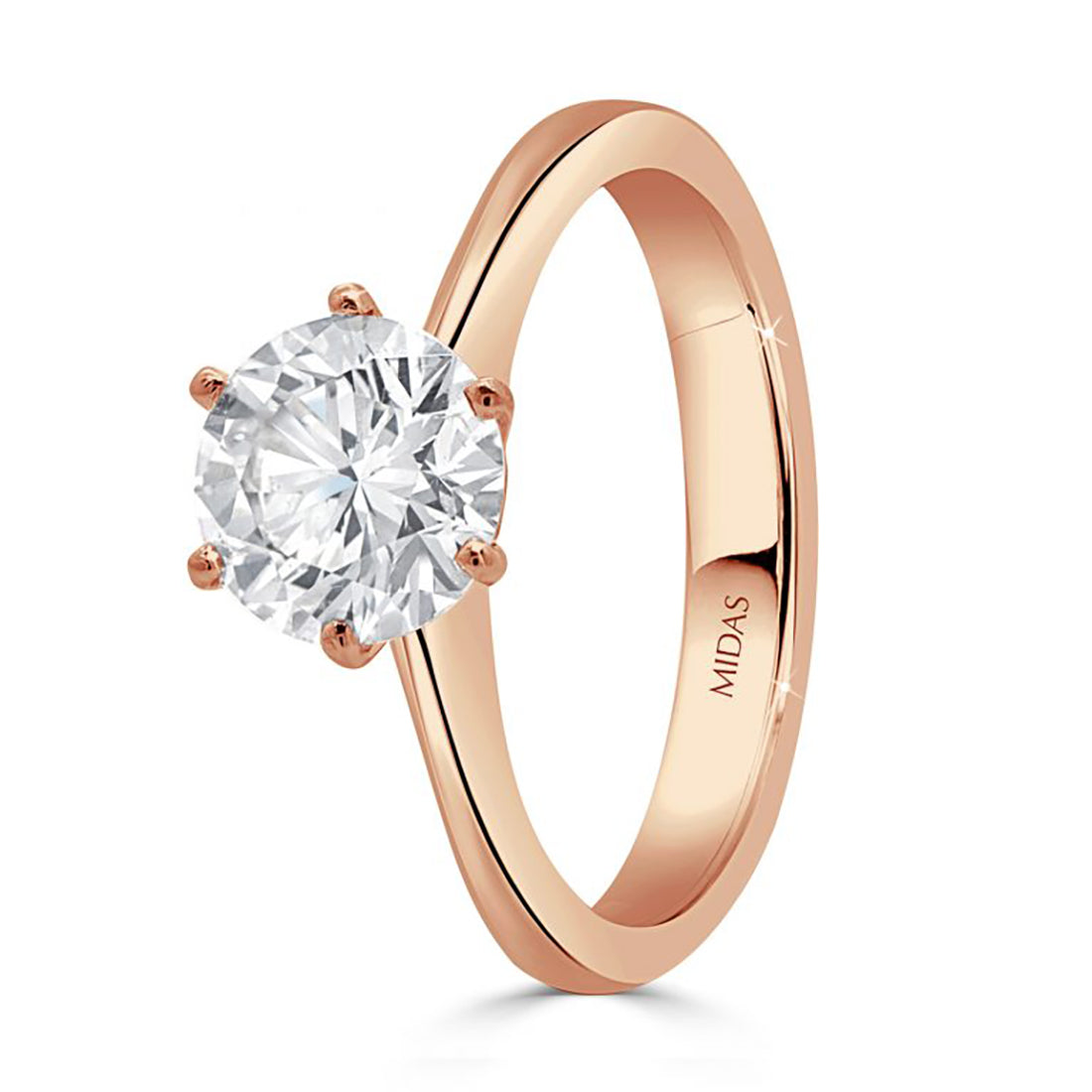 LG Classic Brilliant Cut Engagement Ring