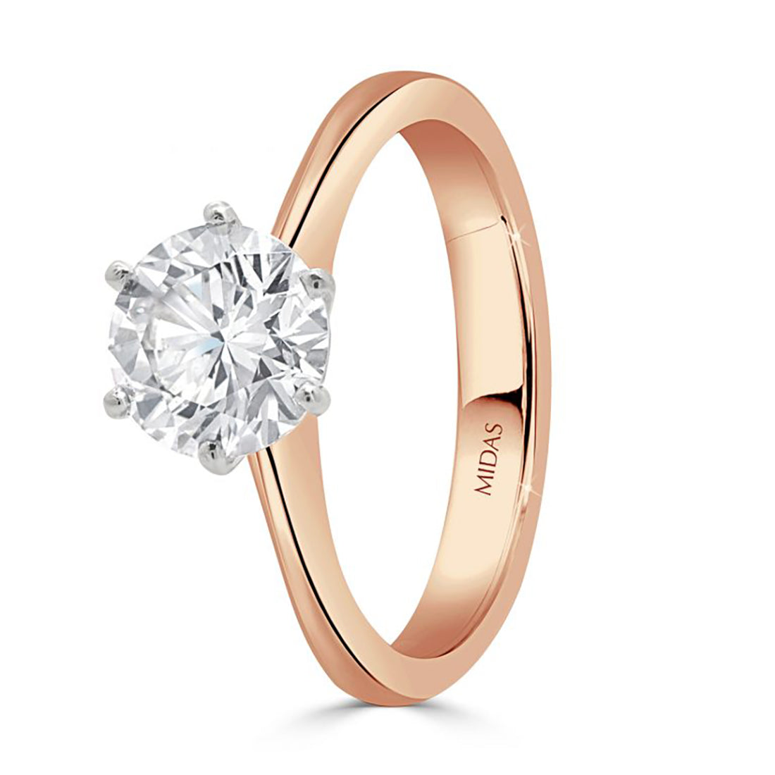 LG Classic Brilliant Cut Engagement Ring