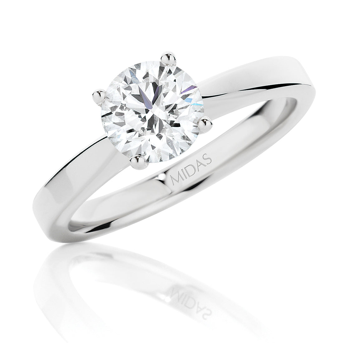 LG Classic Brilliant Solitaire Engagement Ring