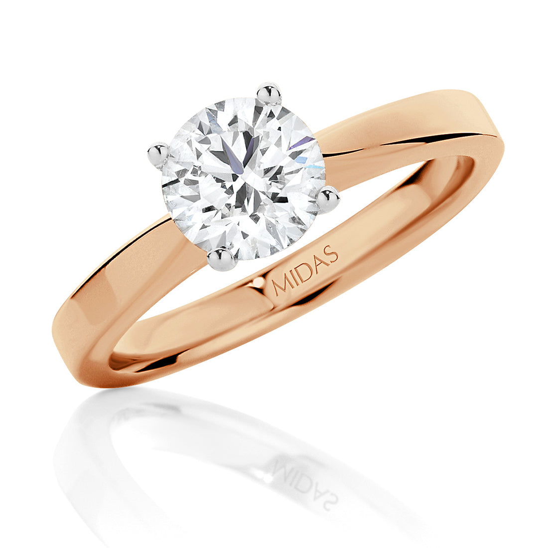 LG Classic Brilliant Solitaire Engagement Ring