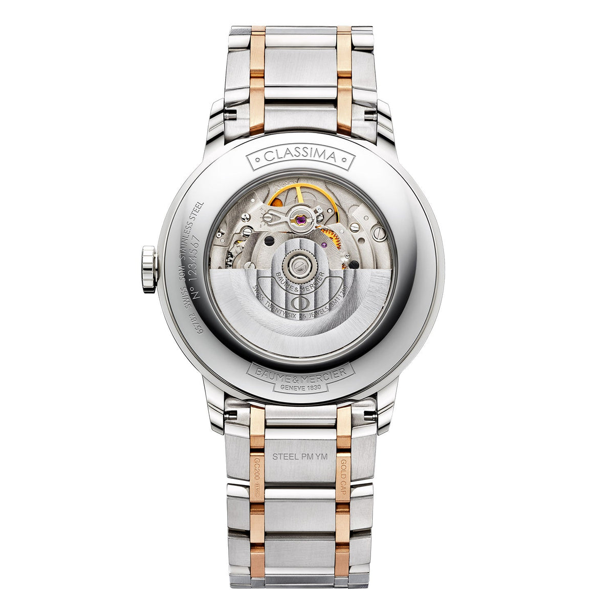 Classima Automatic, Date, 18K Pink Gold Capped Men's Watch 40mm