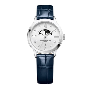 Baume & Mercier Classima Quartz, Moon Phase, Diamond Set Women's Watch 31mm