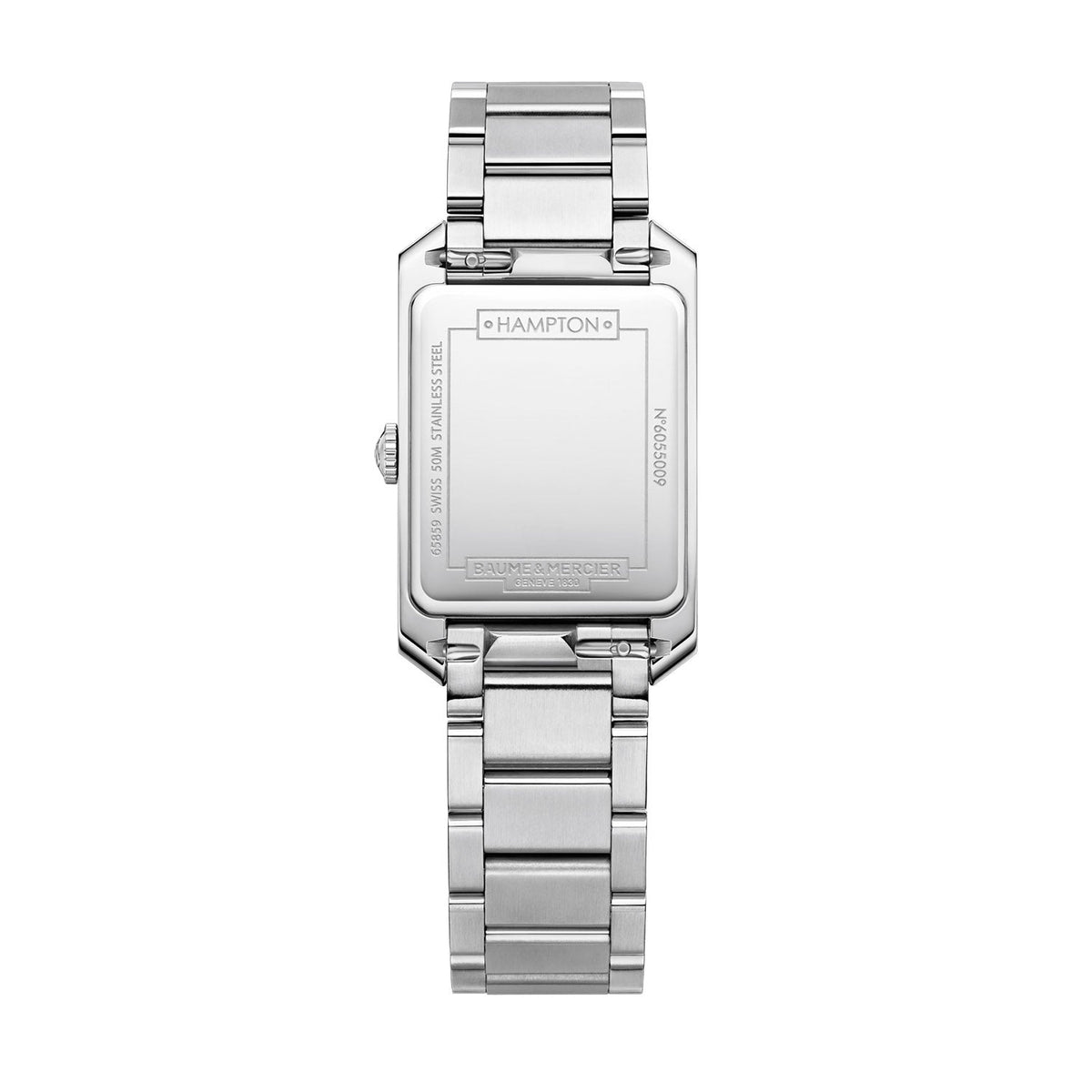 Hampton Quartz, Mother Of Pearl, Diamond Set Women's Watch 35 x 22mm