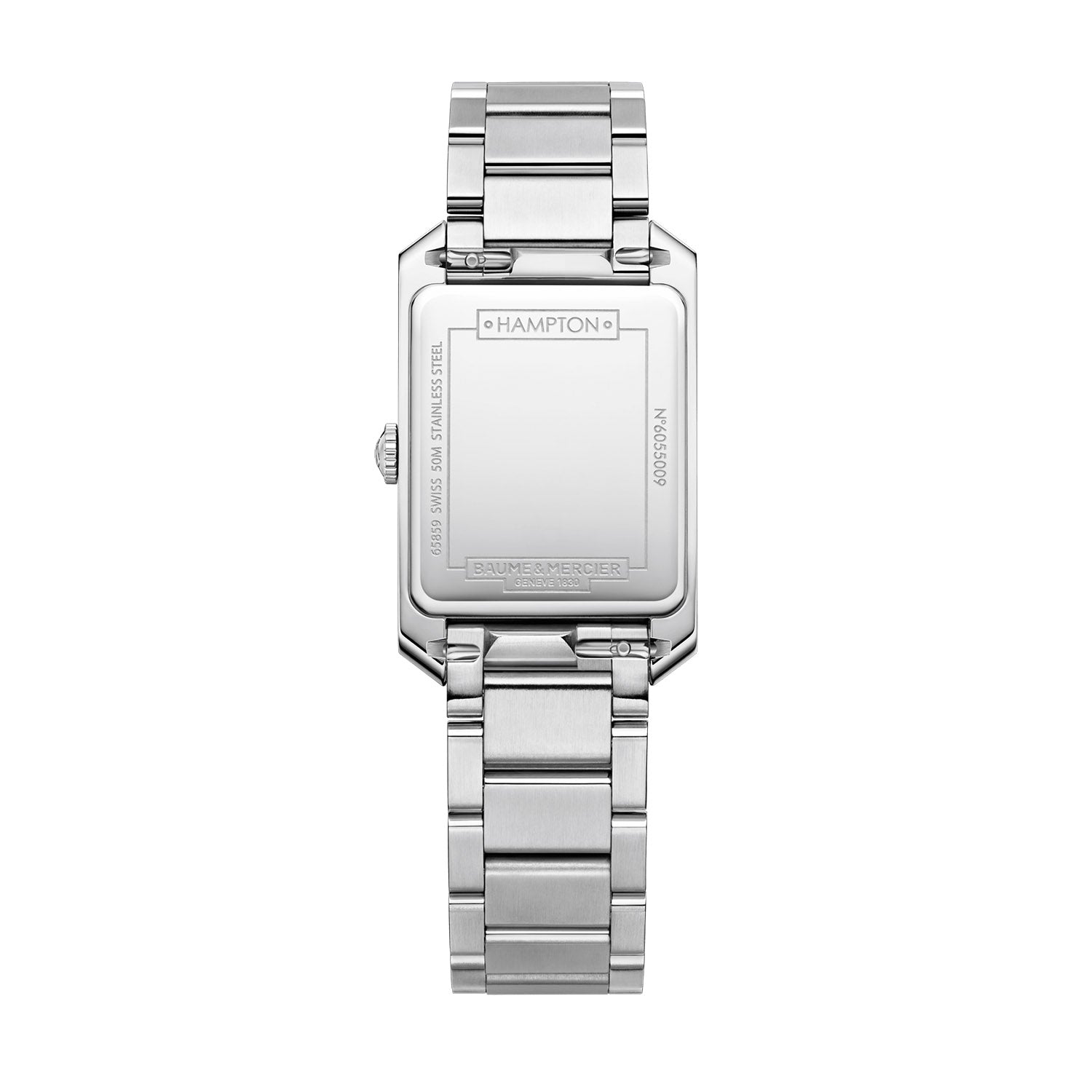 Hampton Quartz, Mother Of Pearl, Diamond Set Women's Watch 35 x 22mm