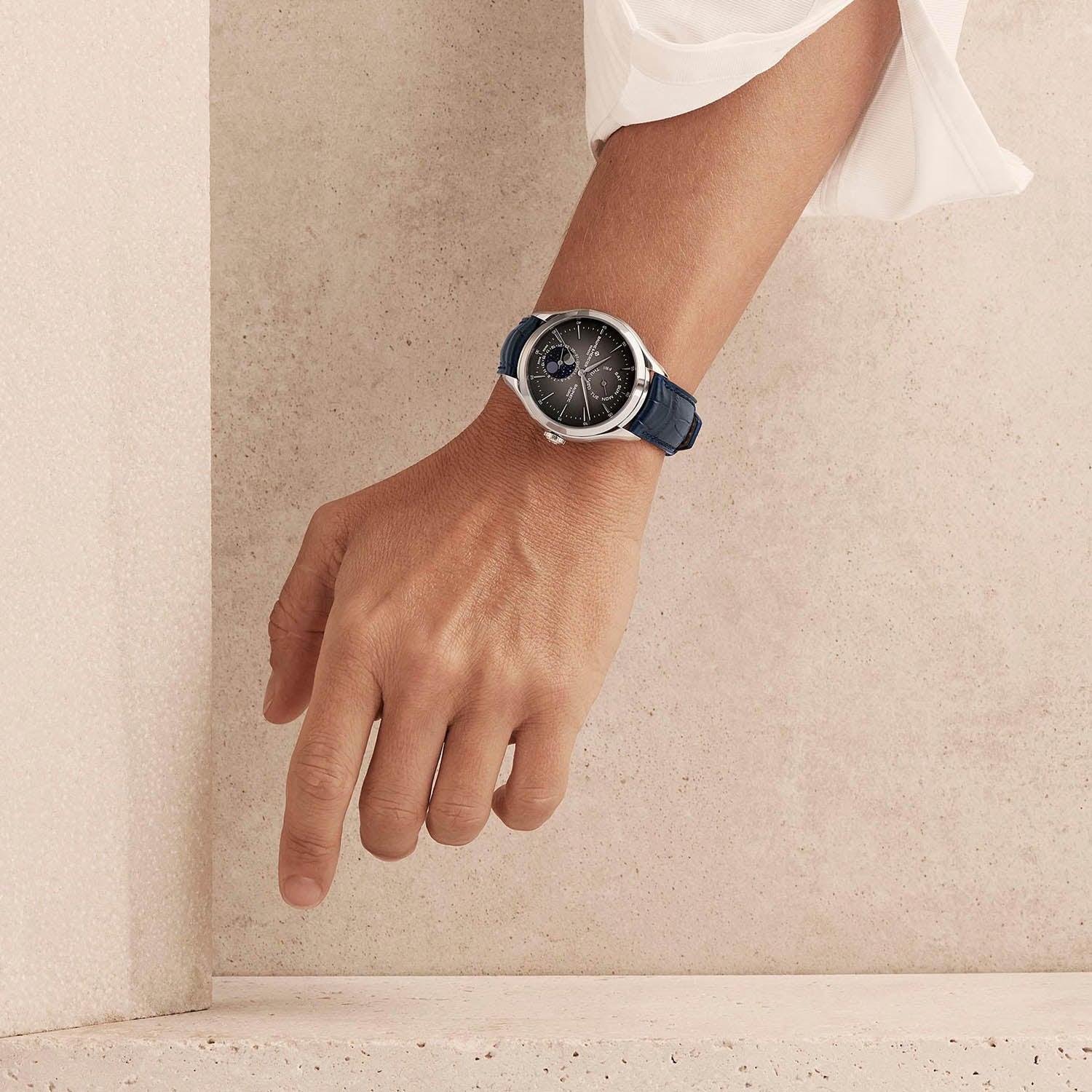 Clifton Automatic Day, Date, Moon Phase Men's Watch 42mm