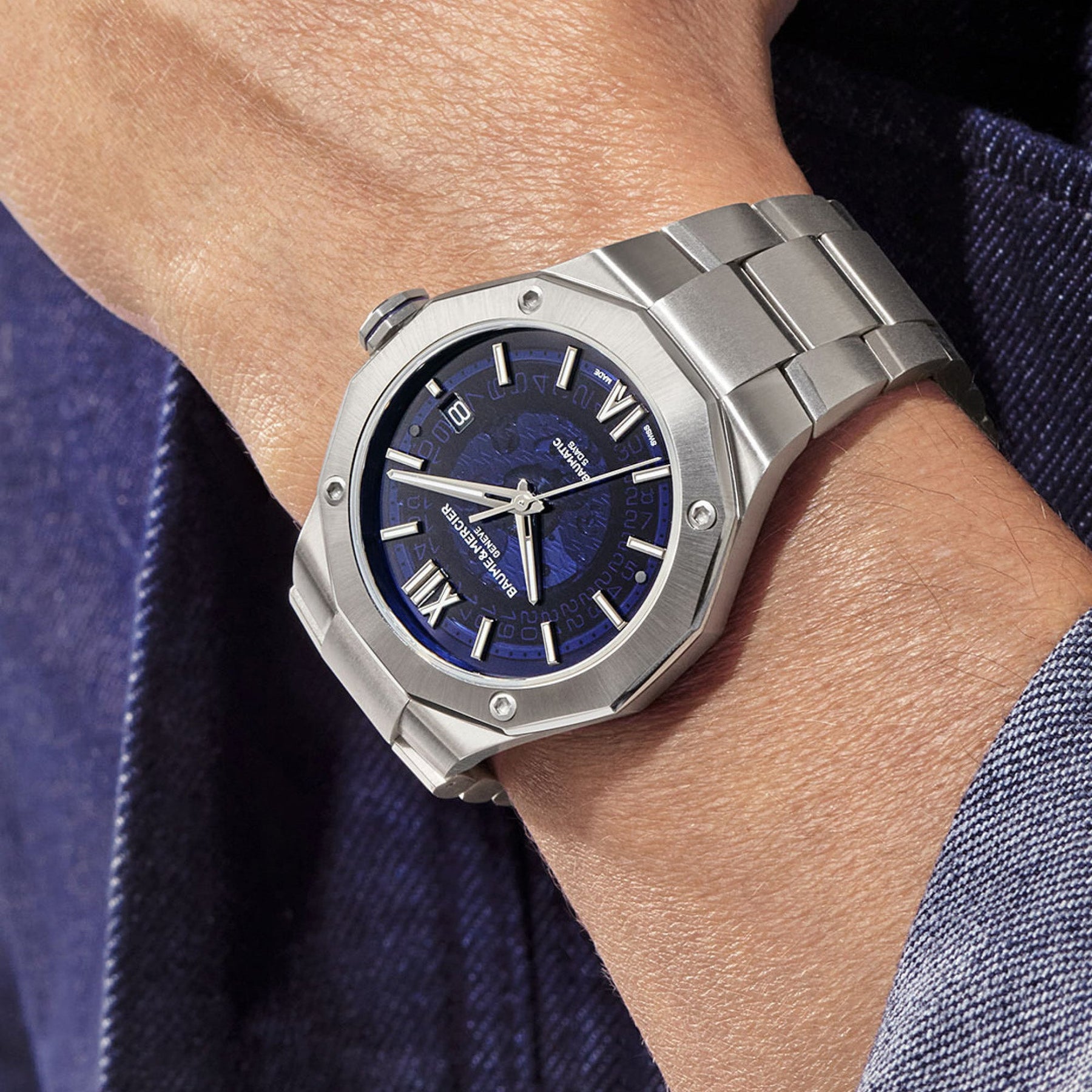 Riviera Automatic, Date Display Men's Watch 42mm