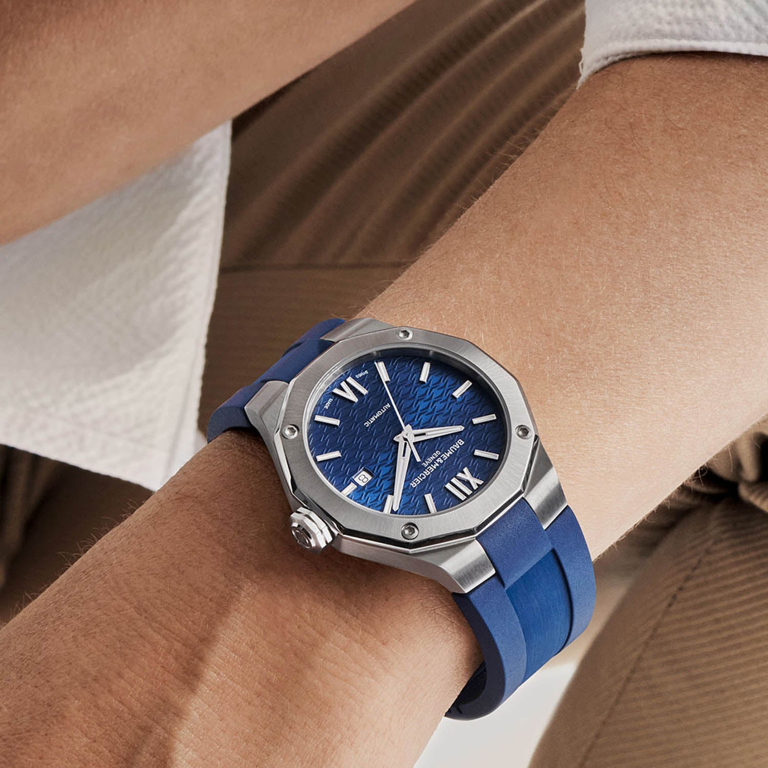 Riviera Automatic, Date Display Men's Watch 42mm
