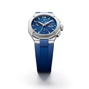 Riviera Blue Automatic Chronograph Men's Watch 43mm