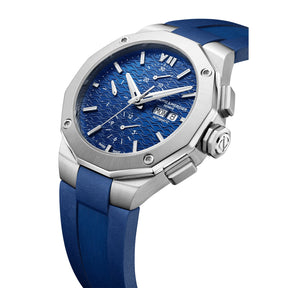 Riviera Blue Automatic Chronograph Men's Watch 43mm
