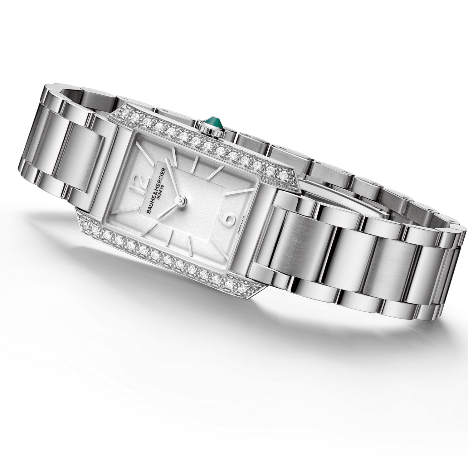 Hampton Quartz, Diamond Set Women's Watch 35 x 22mm