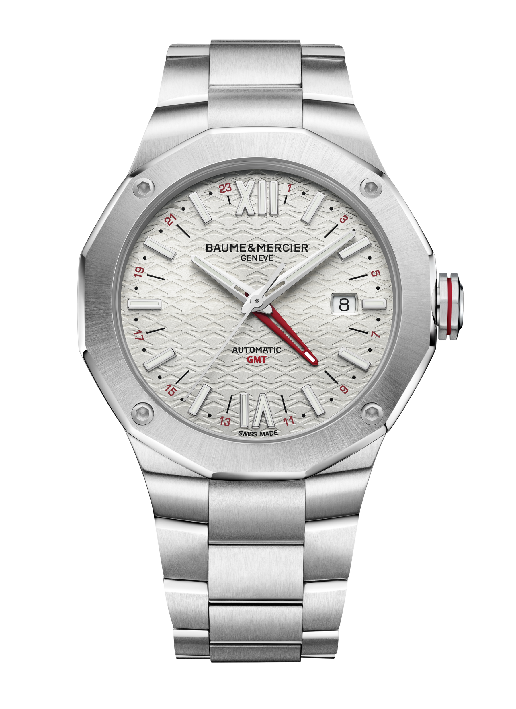 Baume & Mercier Riviera Automatic Watch Date Display - 42mm