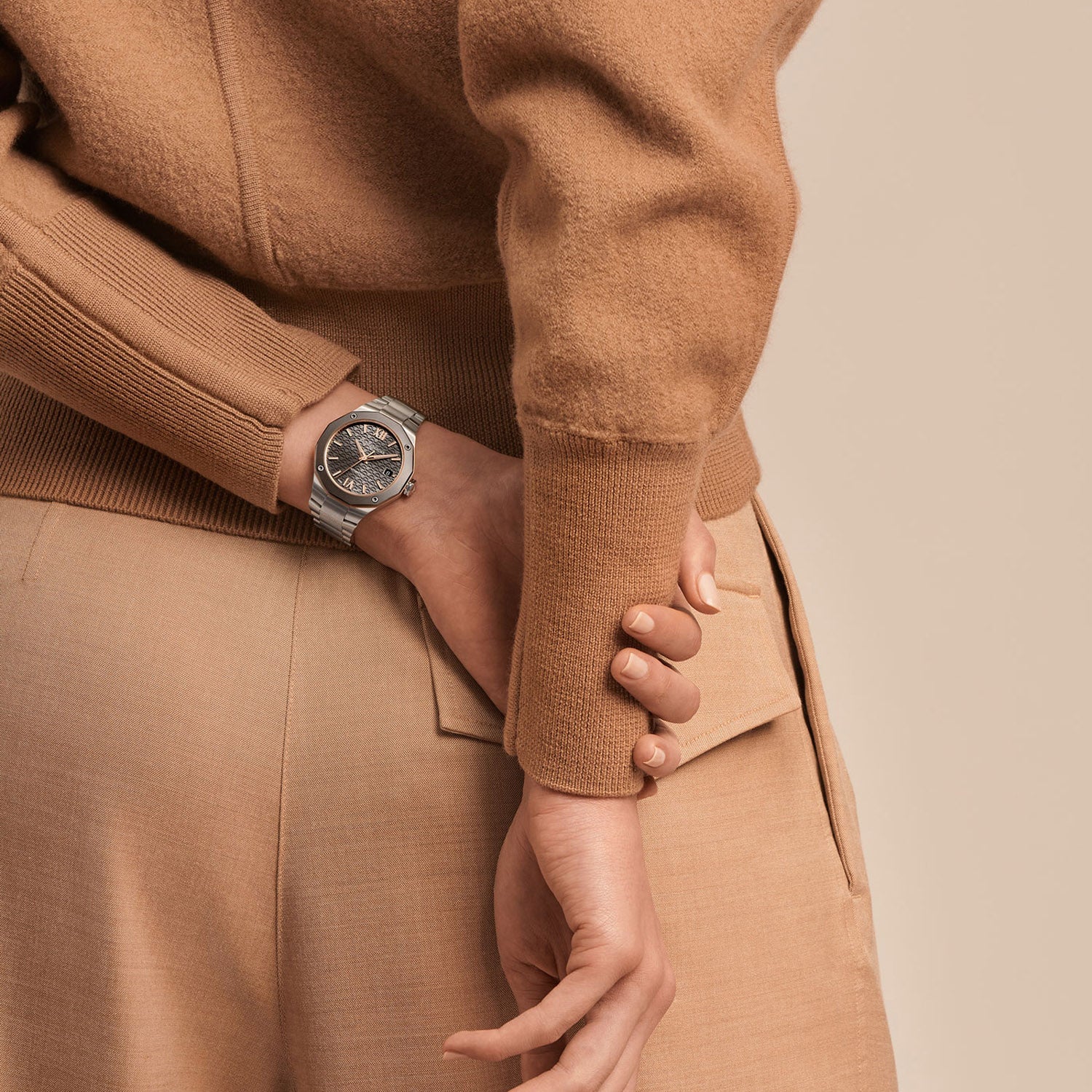 Riviera Automatic Watch, Steel Titanium - 36mm