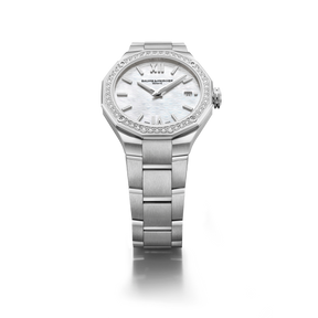 Riviera Quartz Watch, Date Display, Diamond-Set - 36mm