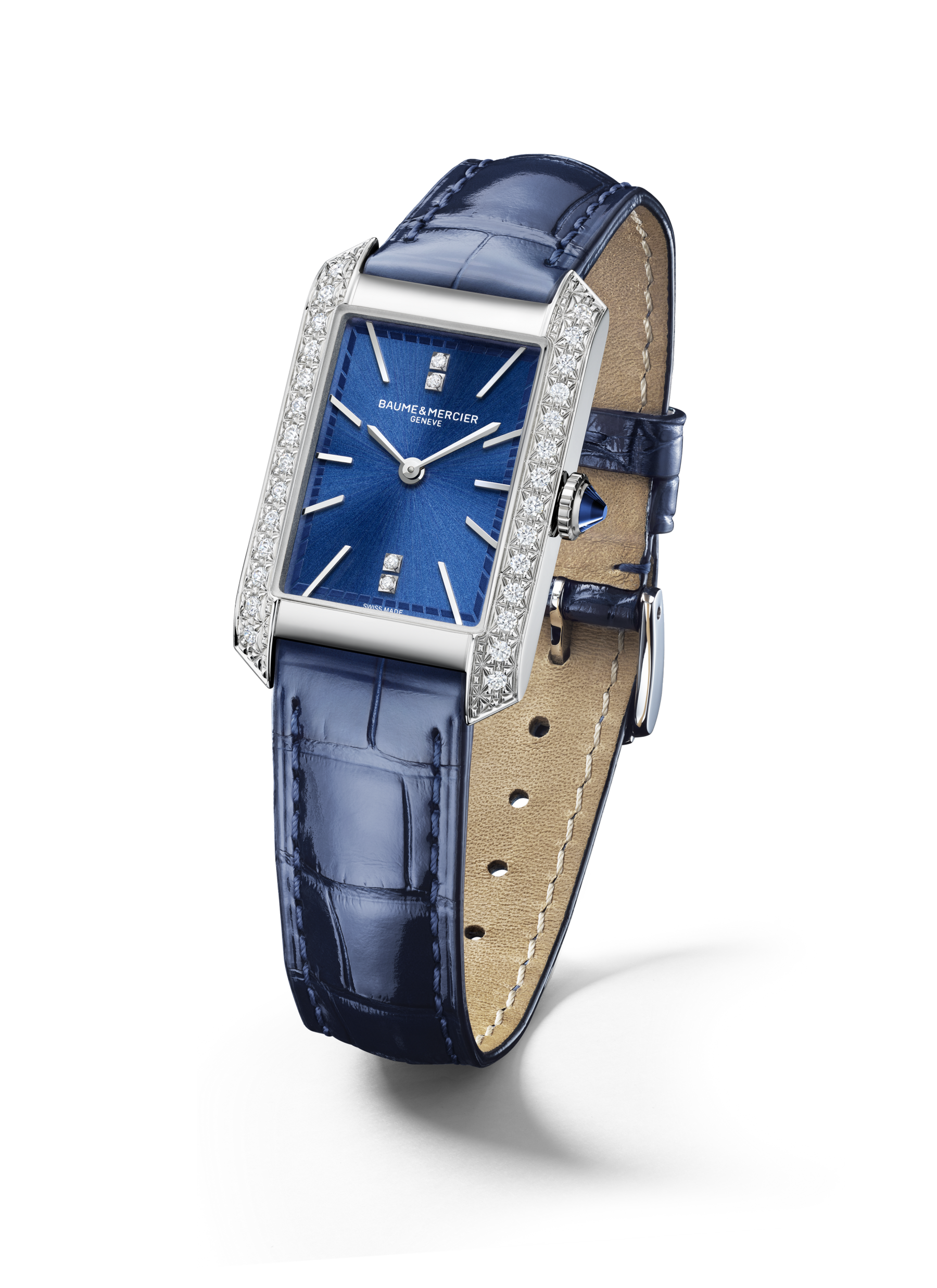 Hampton Watch Diamond Set - 35 x 22mm