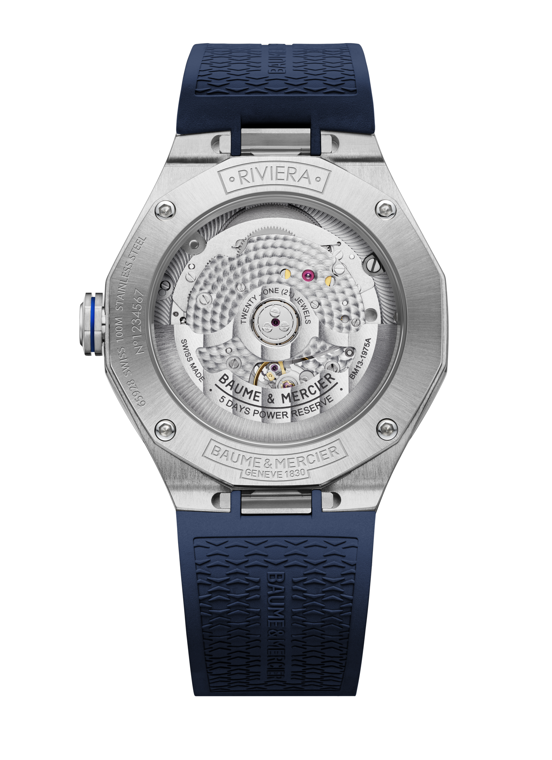Riviera Automatic Watch Date Display - 39mm