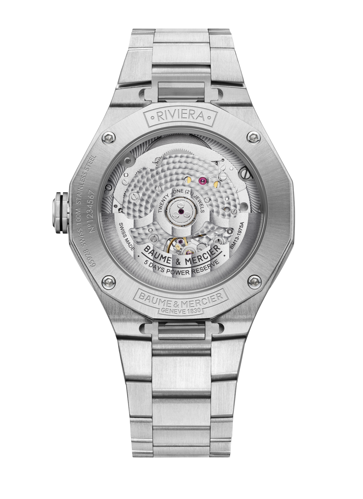 Riviera Automatic Watch Date Display - 39mm