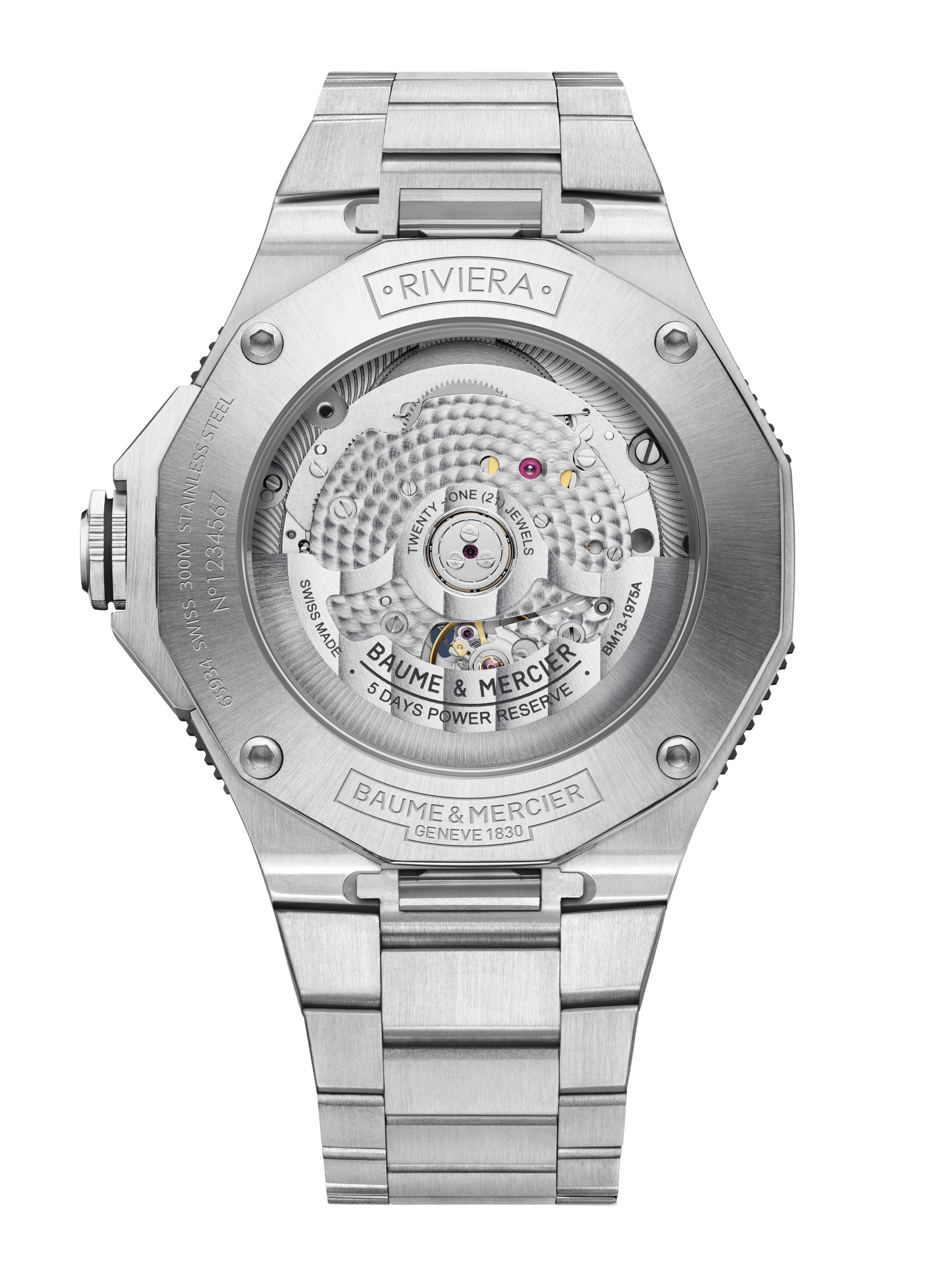 Riviera Automatic Watch Date Display - 42mm