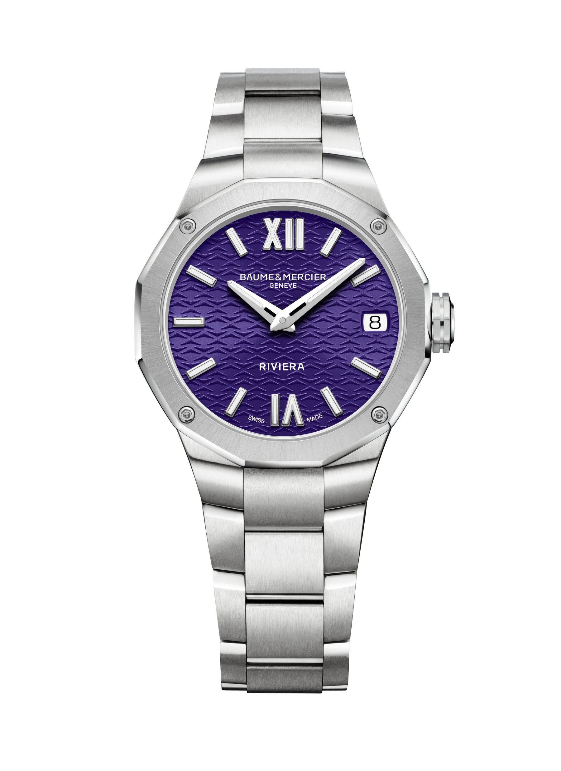 Baume & Mercier Riviera Quartz Watch Date Display - 33mm