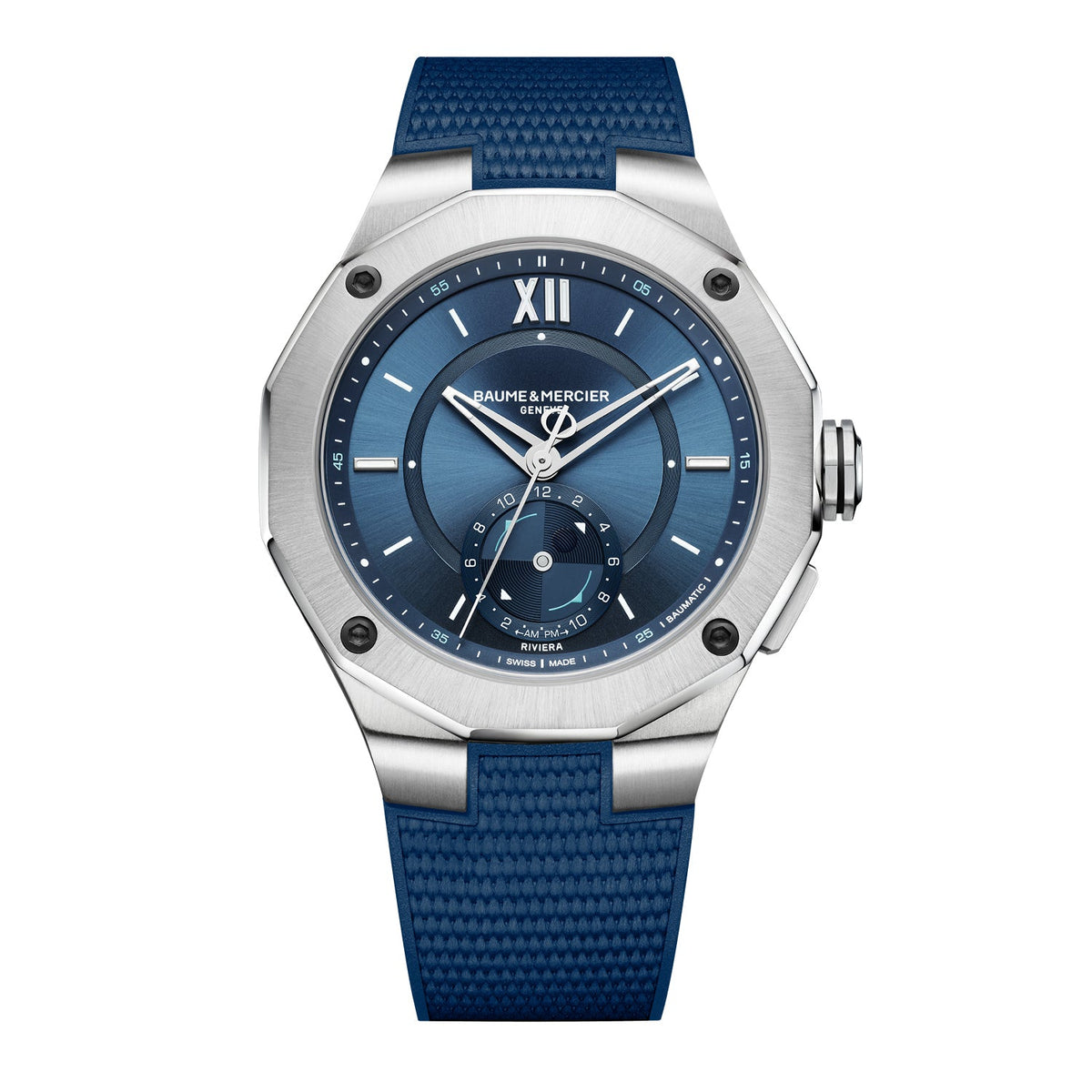 Baume & Mercier Riviera 10761 Automatic, Tideograph Men's Watch 43mm