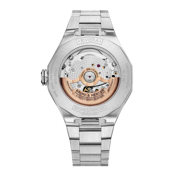 Riviera 10786 Automatic, Perpetual Calendar Unisex Watch 40mm