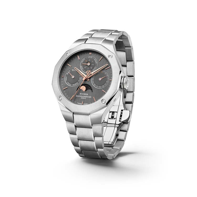 Riviera 10786 Automatic, Perpetual Calendar Unisex Watch 40mm