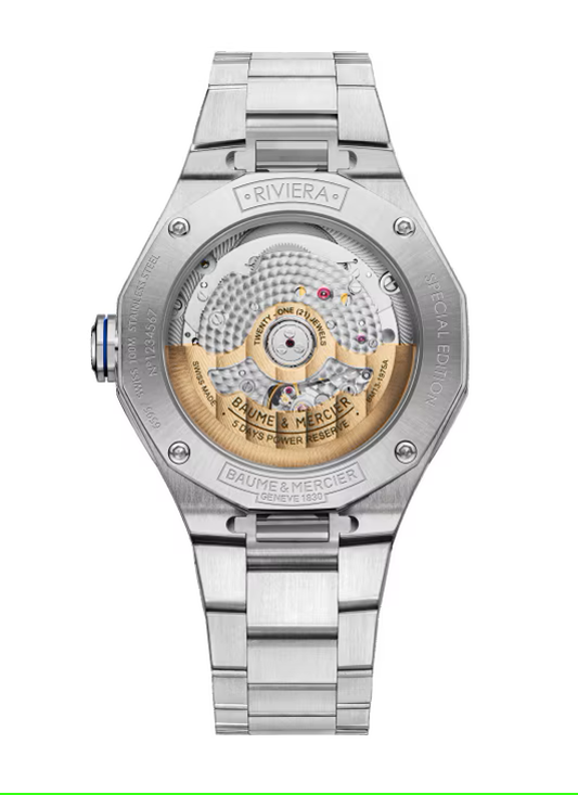 Riviera 10822 Automatic, Date Display Men's Watch 39mm