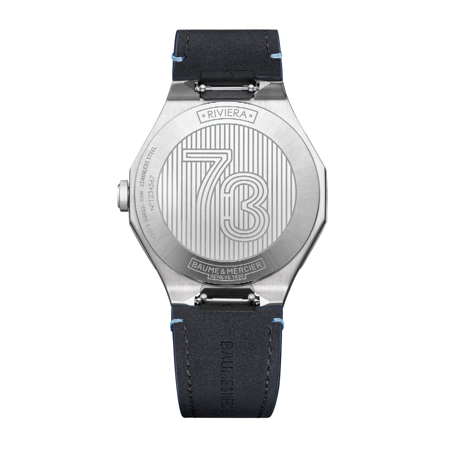 Baume & Mercier Riviera 10846 Quartz Watch, Date Display 39mm