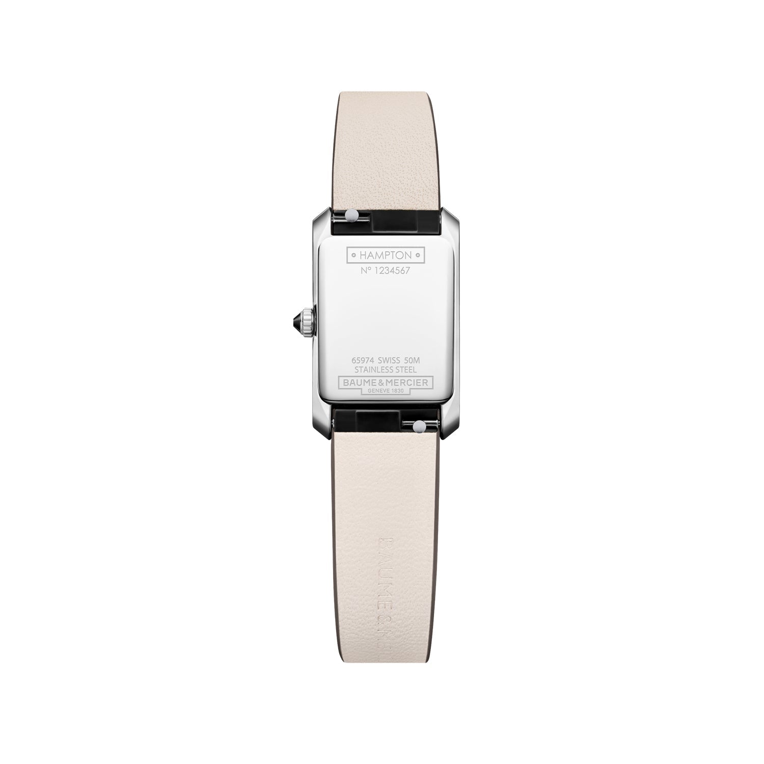 Baume & Mercier Hampton 10859 Quartz Watch - 28 x 17.75mm