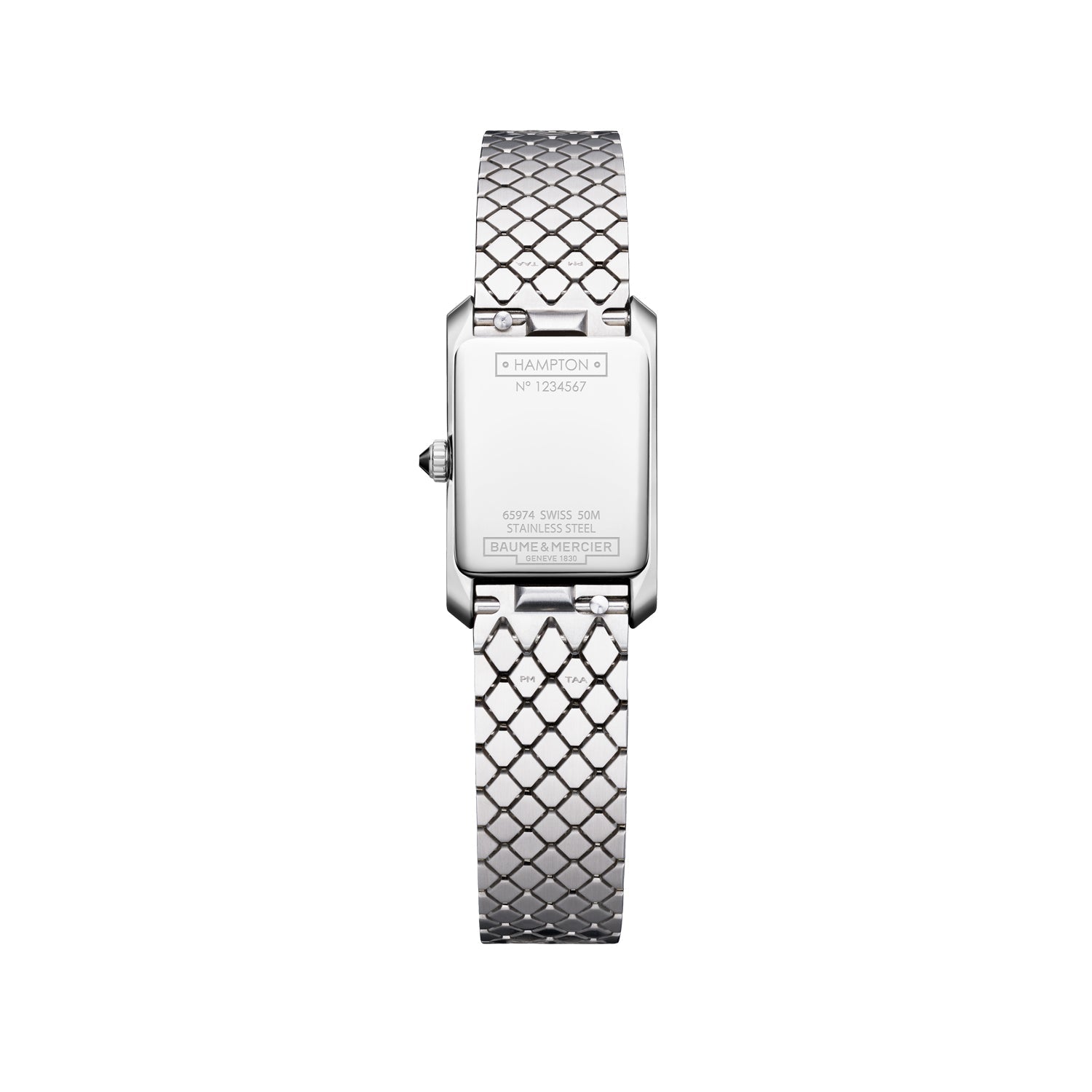 Baume & Mercier Hampton 10860 Quartz Watch - 28 x 17.75mm