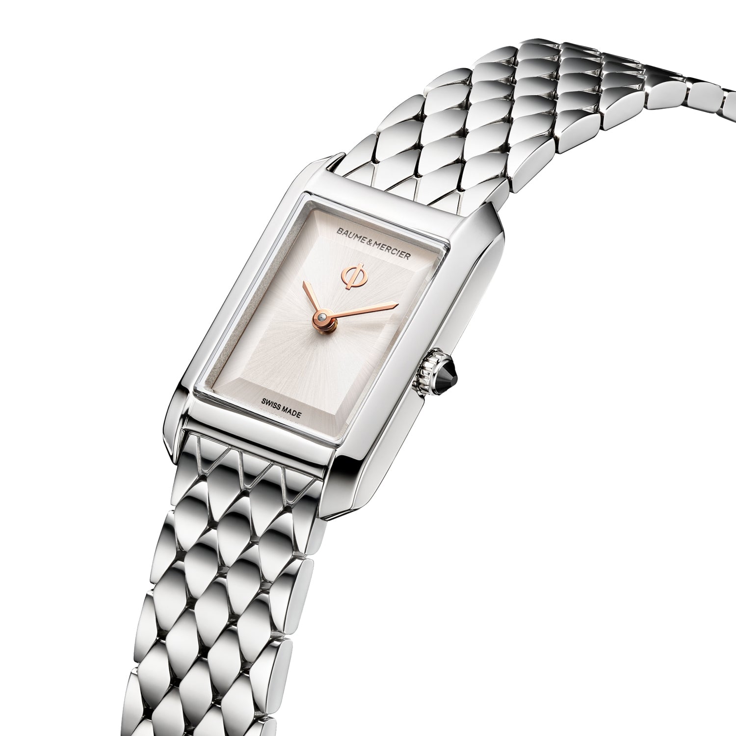 Baume & Mercier Hampton 10860 Quartz Watch - 28 x 17.75mm