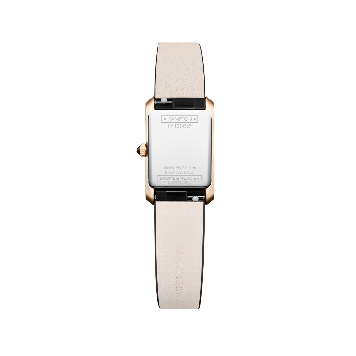 Baume & Mercier Hampton 10861 Quartz Watch - 28 x 17.75mm