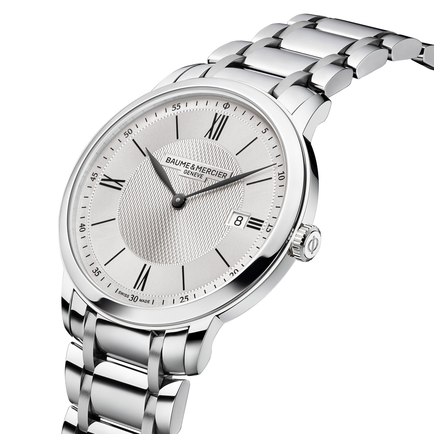 Baume & Mercier Classima 10883 Quartz Watch, Date Display 40mm