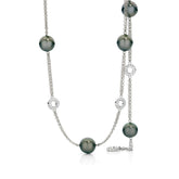 Elegance in Tahitian Pearl and Diamond Design