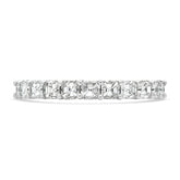 Asscher Cut Diamond Eternity Dress Ring