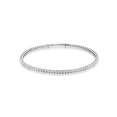 Round Brilliant Diamond Bangle