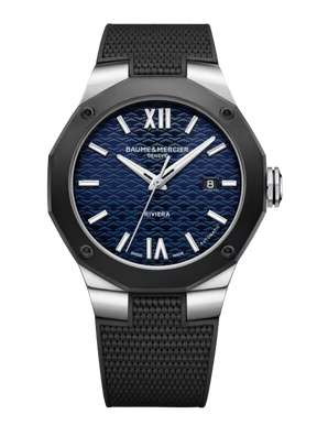 Riviera 10768 Automatic, Date Display Blue Dial Men's Watch 42mm