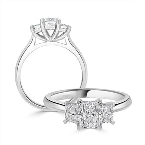 LG Three Stone Trilogy Engagement Ring