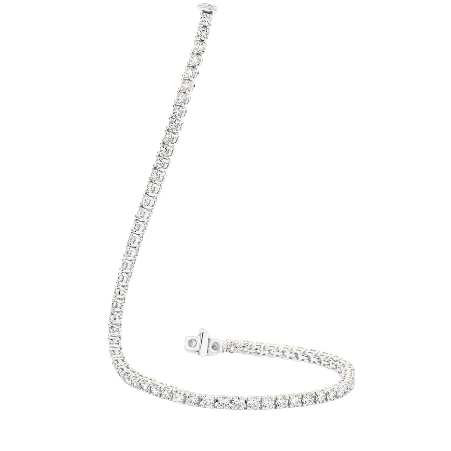 Classic Round Cut Diamond Tennis Bracelet