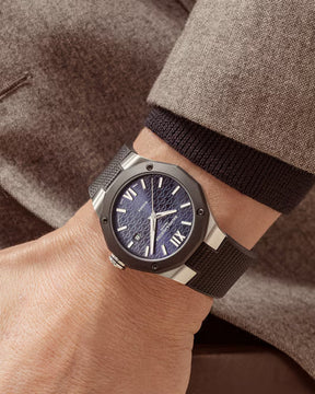 Riviera 10768 Automatic, Date Display Blue Dial Men's Watch 42mm